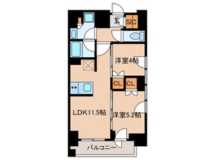 J.GRAN Court 品川西大井EASTの物件間取画像